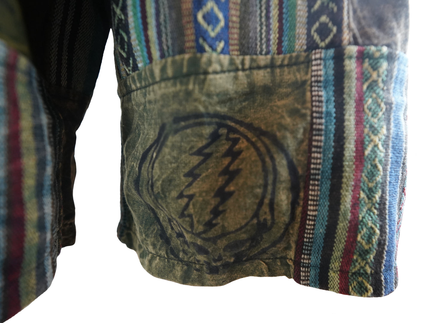 Grateful Dead Patchwork Shorts