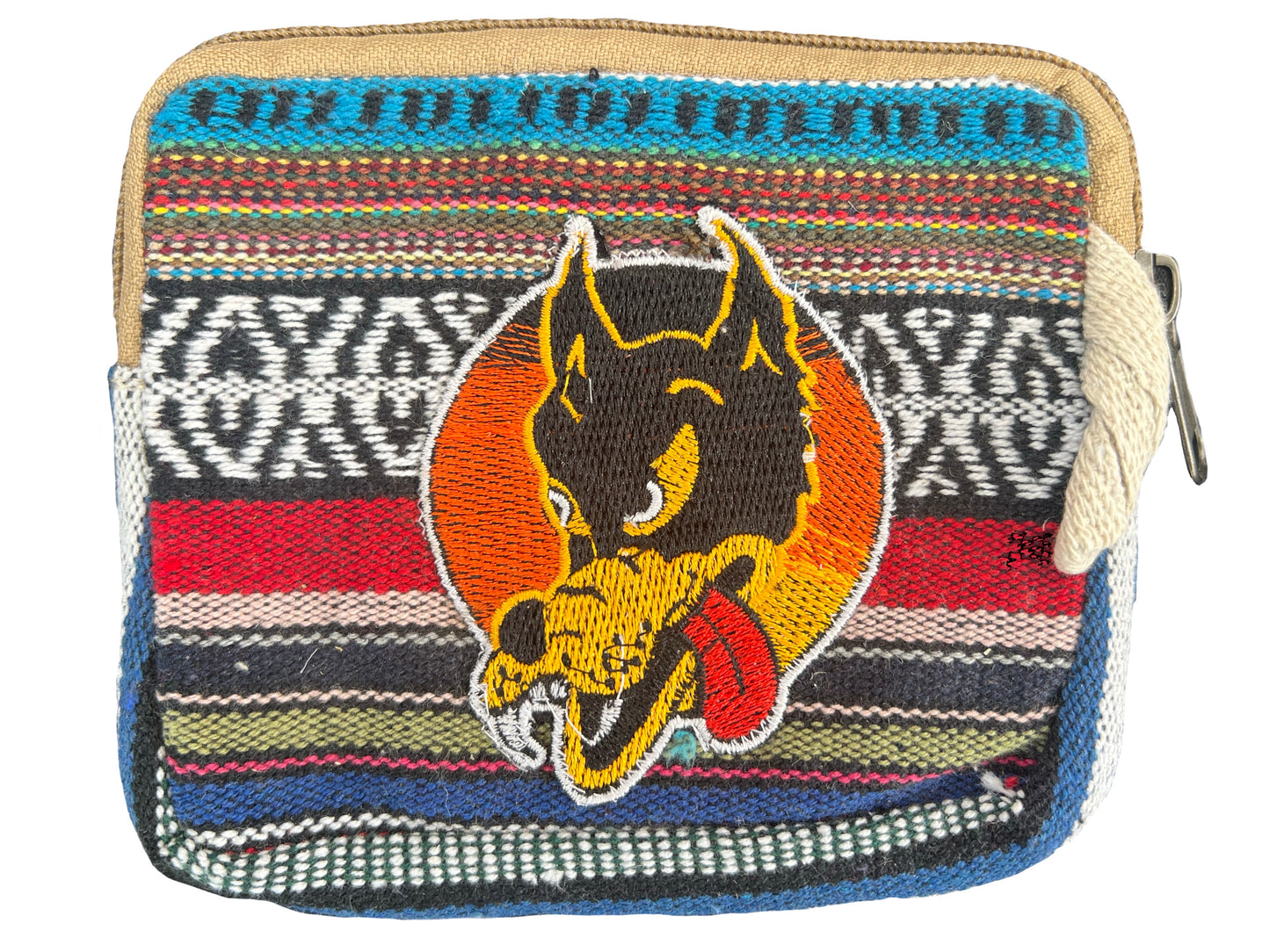 Dire wolf hemp pouch