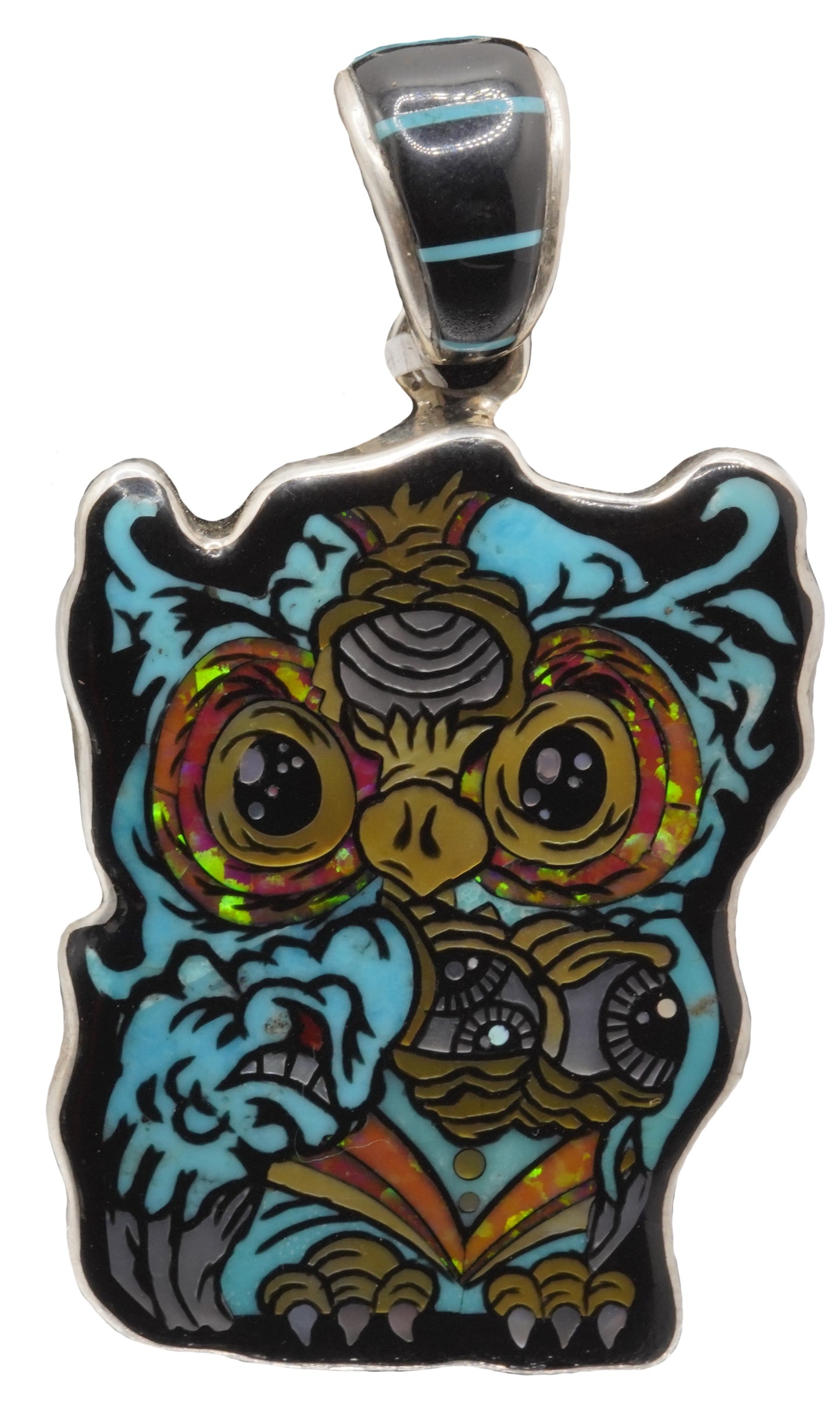 David Freeland X Aaron Brooks Owl Pendant