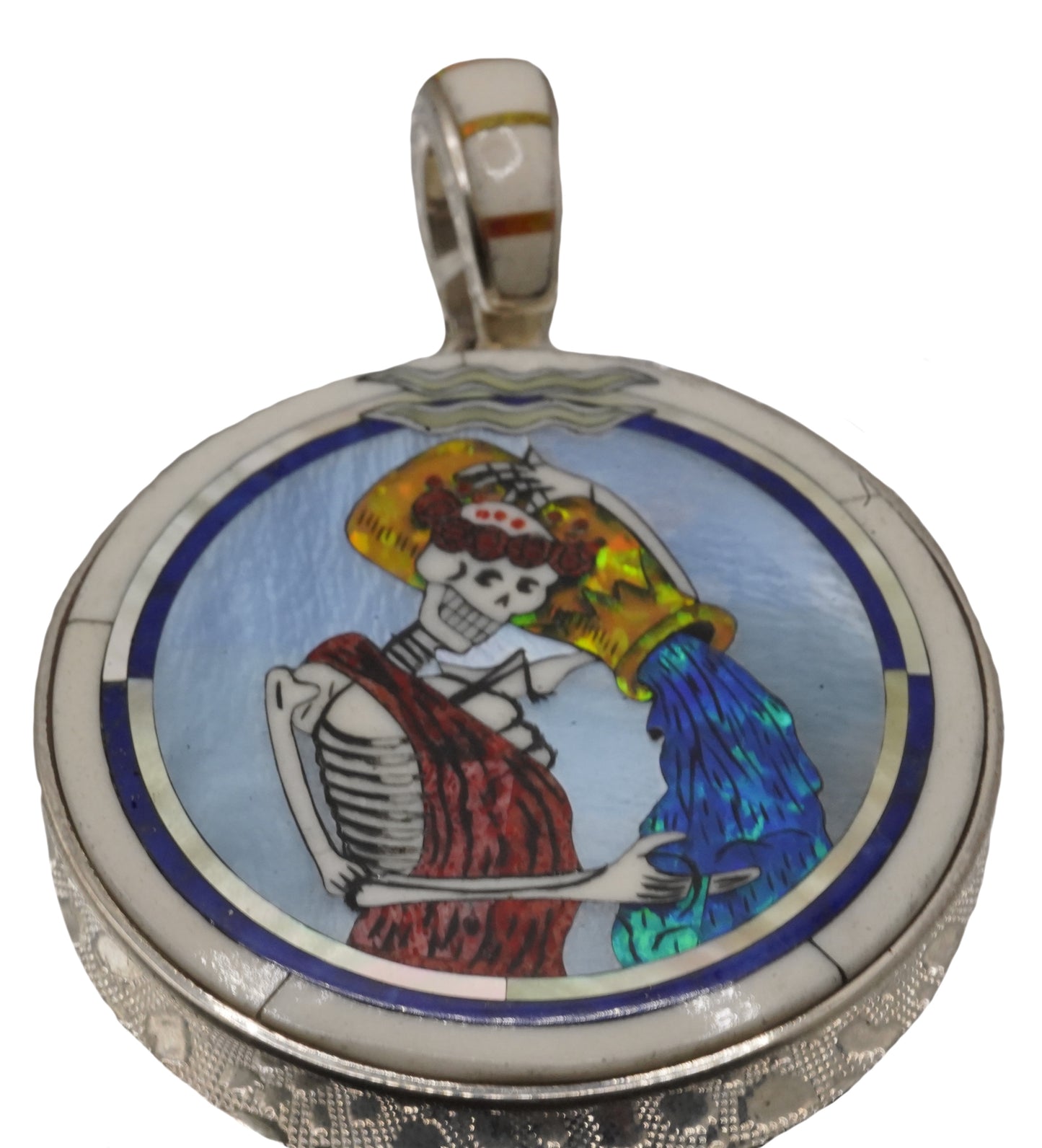 David Freeland X Jerry Jaspar Grateful Dead Skeleton Pendant