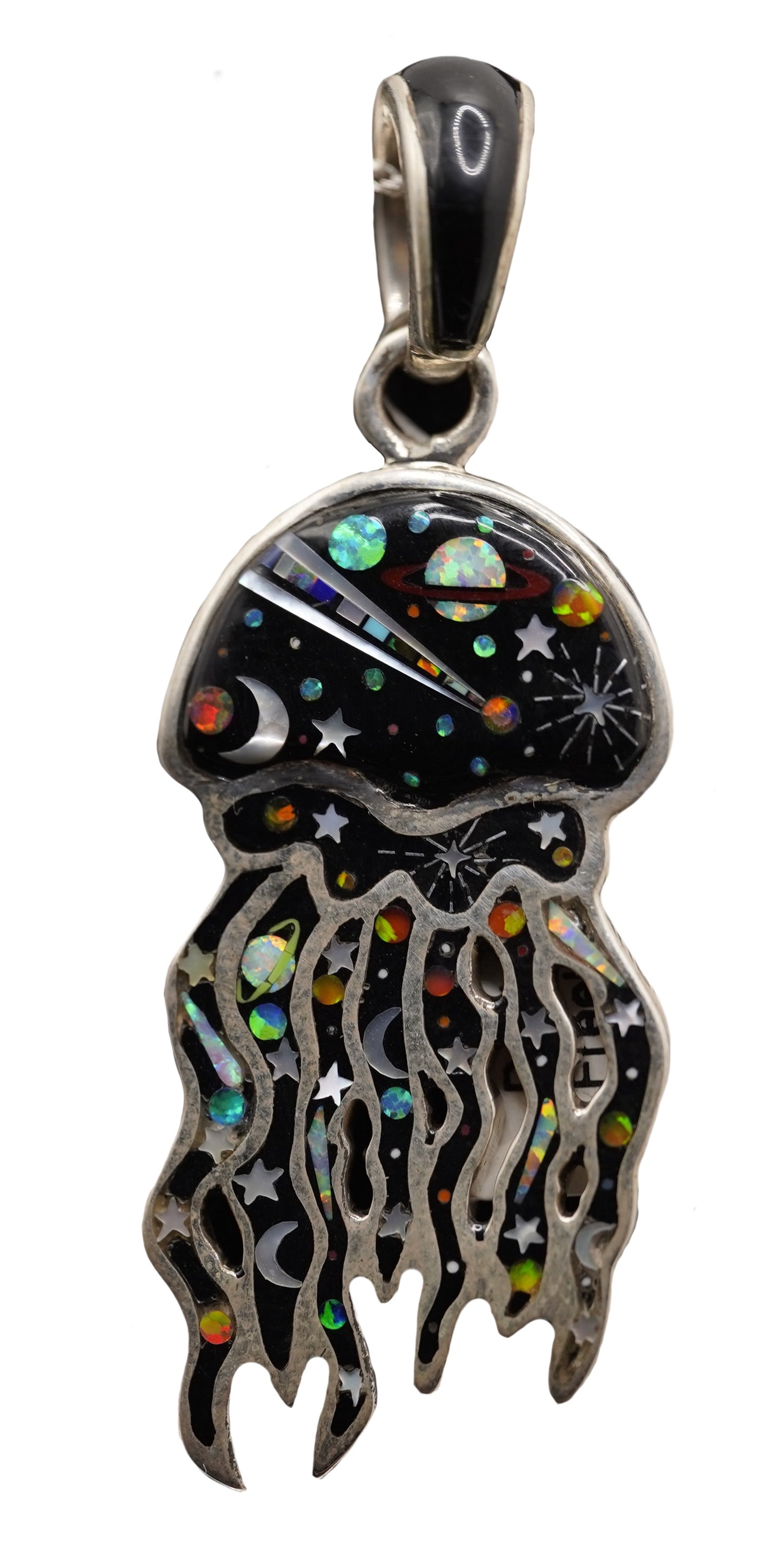 David Freeland Galaxy Jellyfish Pendant