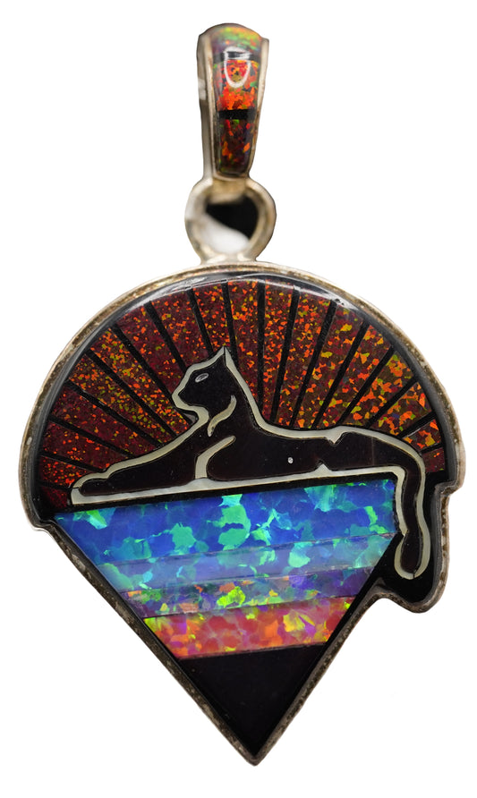 David Freeland Cats Under The Stars Pendant