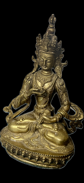 Buddha bronze and brass statue