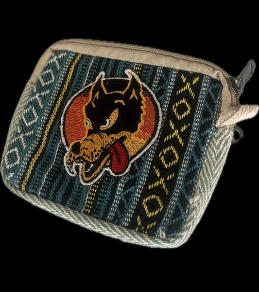 Dire wolf hemp pouch