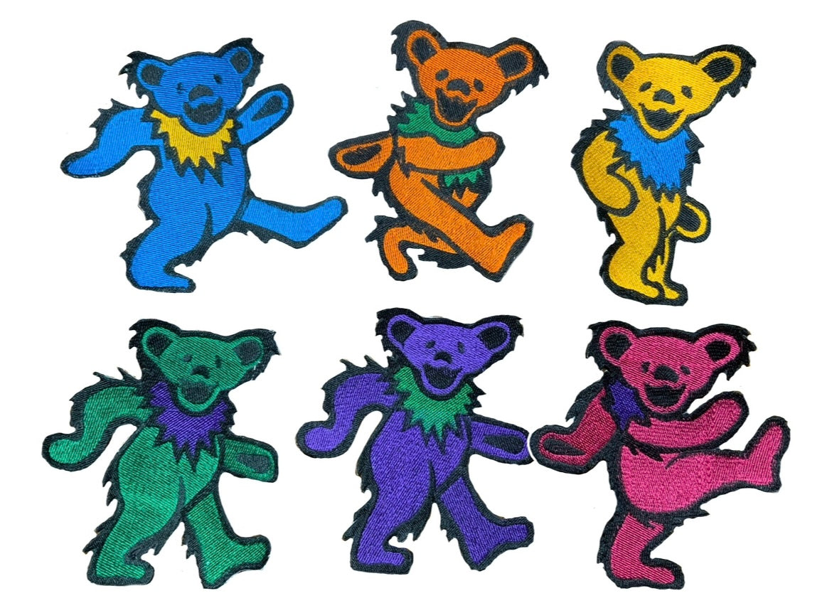 Grateful Dead "Dancing" Bear Patch