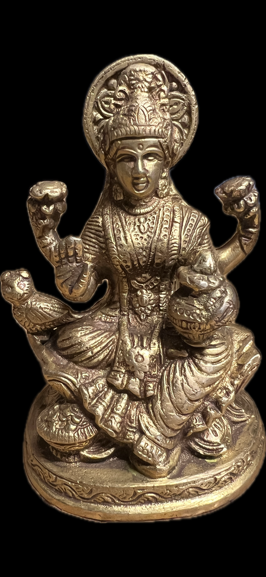 Small Lakshmi Brass/Bronze Statue