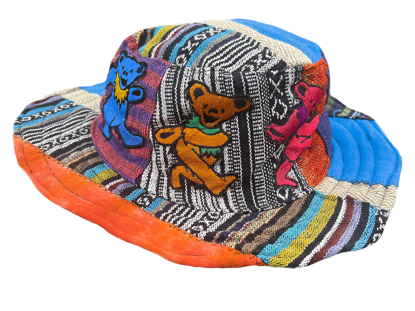 Grateful Dead Bear hemp hat