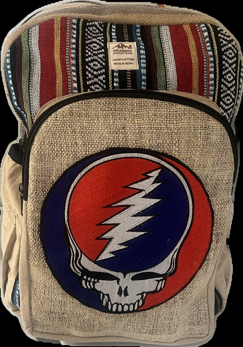 Steal Your Face Hemp Backpack